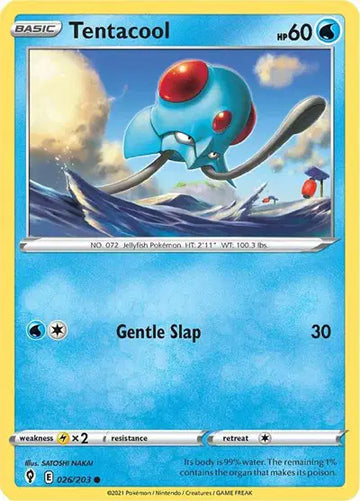 Sword & Shield Evolving Skies 026/203 Tentacool