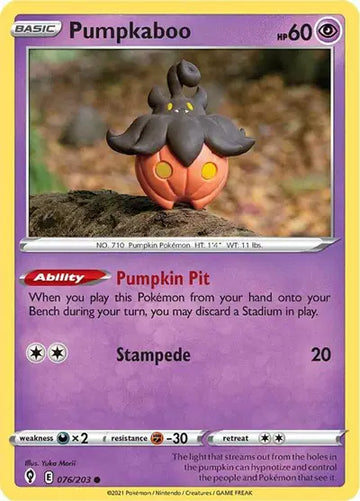Evolving Skies 076/203 Pumpkaboo