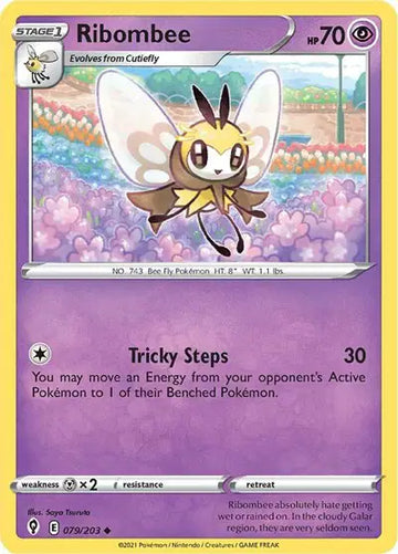 Sword & Shield Evolving Skies 079/203 Ribombee