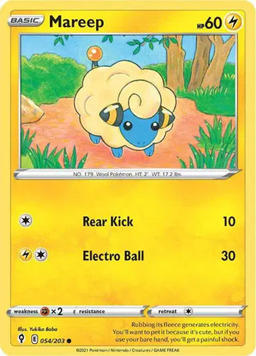 Sword & Shield Evolving Skies 054/203 Mareep