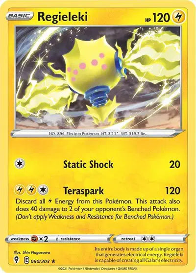 Sword & Shield Evolving Skies 060/203 Regieleki