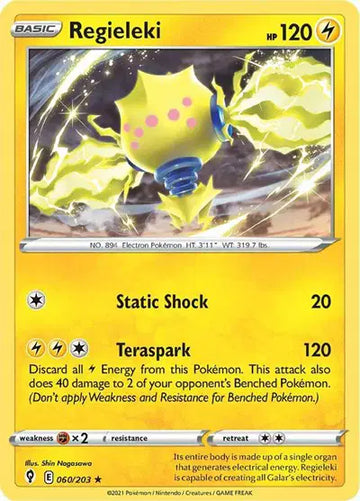 Sword & Shield Evolving Skies 060/203 Regieleki