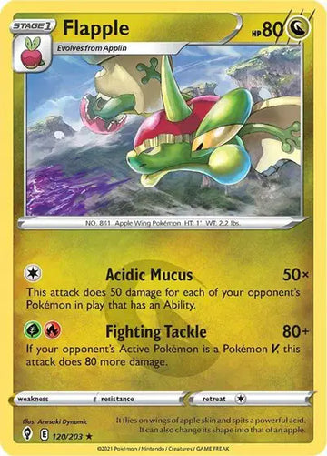 Sword & Shield Evolving Skies 120/203 Flapple